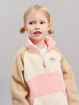 Костюм флисовый Колор блок Орхидея 0+ - Bungly фото 8