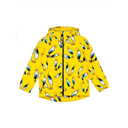 12342061 Куртка с полиуретановым покрытием для девочек (ветровка) - Playtoday фото 3