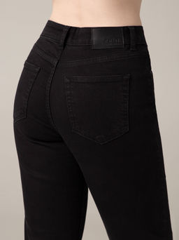 CONTE CON-715 Классические джинсы size plus с высокой посадкой black - Conte elegant фото 3