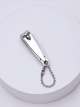 Цена за 12 шт. Кусачки книпсер маникюрные, с пилкой, с цепочкой, 5.5 см