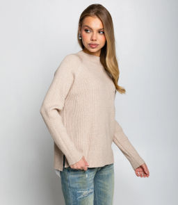 Джемпер #КТ8210, бежевый