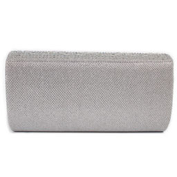 YT Женский вечерний клатч Silver AG13579 - SILVER ROSE фото 3