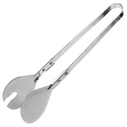 Щипцы кулинарные из нержавеющей стали Капля 23,5х6,5х2,5см (Китай)
