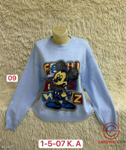 Свитер женский с рисунком