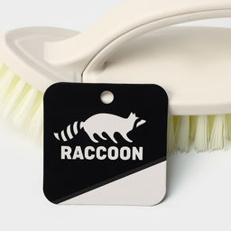 Щётка утюжок для уборки двойная Raccoon Breeze, 2 шт., 18.55.88.5 см, ворс 2.7 см, молочная  фото 5