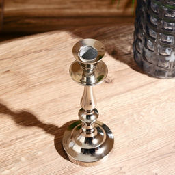 Подсвечник металл на 1 свечу «Классика», 8×8×22 см