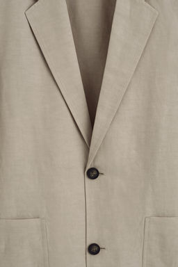 BLAZER DESESTRUCTURADA EN MEZCLA DE LINO - H&m фото 4