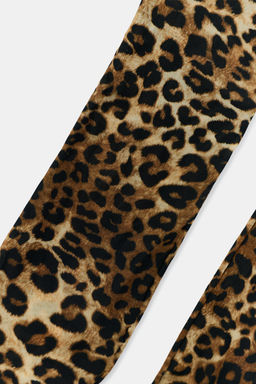 ANIMAL PRINT TIGHTS SOCKS - Zara фото 6