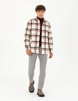 Bej Oduncu Comfort Fit G_mlek