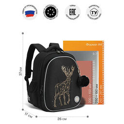 RAz-686-4 Рюкзак школьный с обвесом - Grizzly фото 14