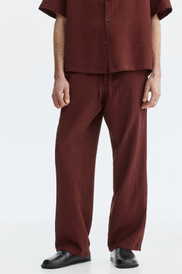 Pantal?n texturizado Relaxed Fit - H&m фото 11