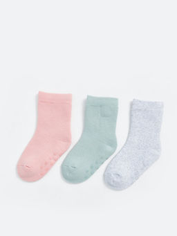 Basic K?z Bebek Soket ?orap 3l?