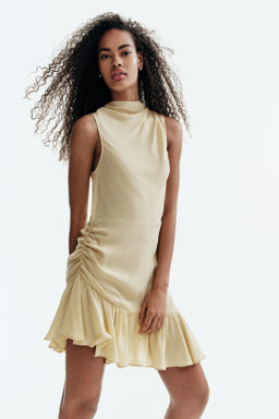 Vestido en crep? con volante - H&m фото 4