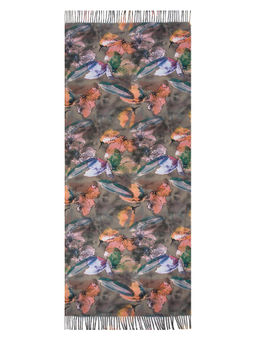 Палантин жен. виск+шерсть 72х180 LDR33-007-15