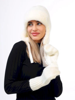 Шапка-ушанка женская Лола - Tamasha фото 43