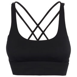 Топ спортивный женский ONLYTOP Sculpt, размер 42 (S), чёрный