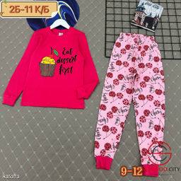 Пижама с рисунком для девочки