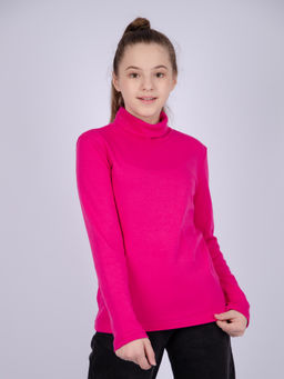 Водолазка ВД-7 малина, интерлок пенье  фото 5