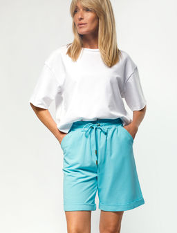 VILATTE / Шорты из тонкого футера с эластаном