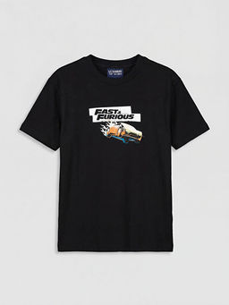 Fast & Furious Bask?l? Erkek ?ocuk Ti??rt