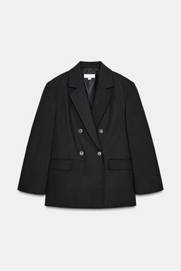 OVERSIZED DOUBLE-BREASTED BLAZER - Zara фото 7
