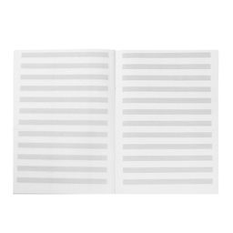 Цена за 3 шт. Тетрадь для нот Calligrata «Джаз» А4, 16 листов, вертикальная