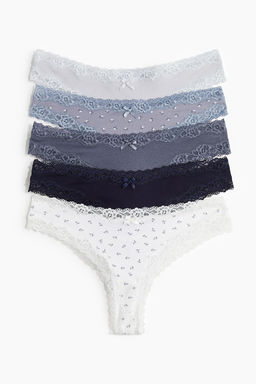 Pack de 5 bragas Brazilian