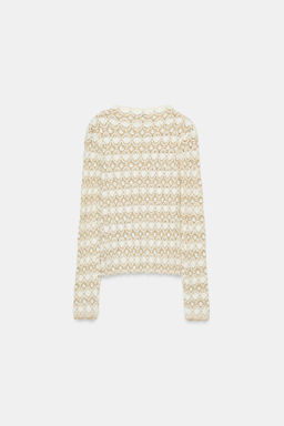 TEXTURED KNIT JUMPER - Zara фото 16