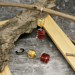 Серьги из муранского стекла MARSALA LS3318