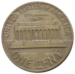 1 цент 1975 года D США