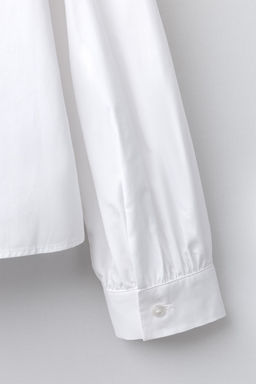 PICOT TRIM PETER PAN COLLAR SHIRT - Zara фото 4