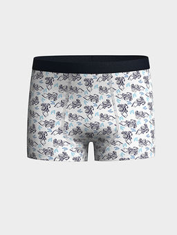 Bask?l? Erkek ?ocuk Boxer