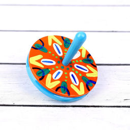 Волчок двойной большой «Расписной», МИКС