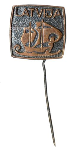 Значок Латвия