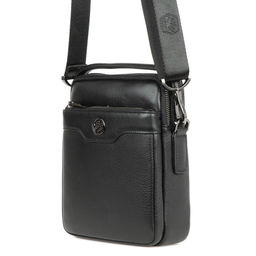 4016-5 black, Мужская кожаная сумка, Barcelo Biagi