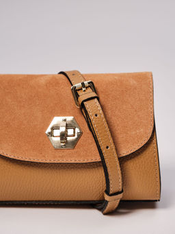 Сумка замшевая Deboro 31033 глина