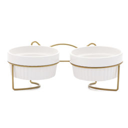 Миски керамические на подставке 2250 мл - Пижон фото 4