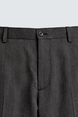 SLIM FIT SUIT TROUSERS - Zara фото 8