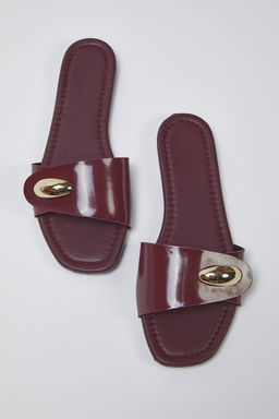 Trendyolmilla Shoes Siyah Metal Suslemeli Kad?n S?k Terlik TAKSS25TE00041  фото 11