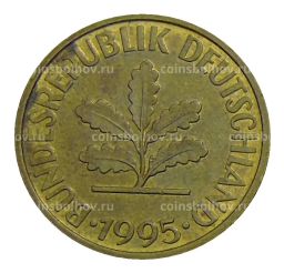 10 пфеннигов 1995 года F Германия