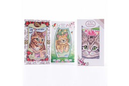 Полотенце микрофибра Котики - 2102 Р, 2103 МР в шоколадке МР