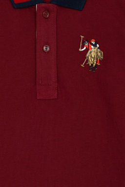 U. S. Polo Assn / Толстовка с воротником-поло Cherry Basic для мальчиков - U.s. polo assn фото 4