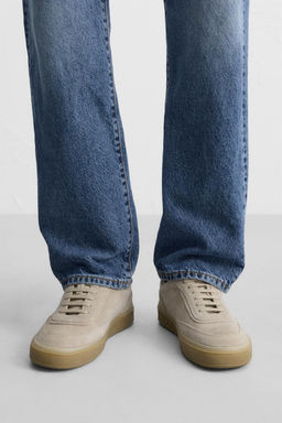 CASUAL LEATHER SNEAKERS - Zara фото 2