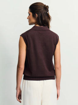 Поло без рукавов из хлопка ZR2604013302-27 / Zarina