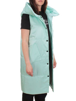 M006 MENTHOL Жилет женский демисезонный (100 гр. синтепон) - Фабричный китай фото 8