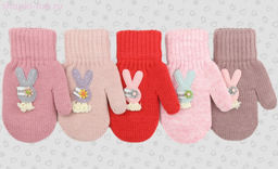 391-TM Варежки для девочки (3-4 года)