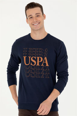 U. S. Polo Assn / Мужской темно-синий свитшот