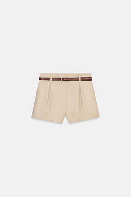 DARTED BERMUDA SHORTS WITH BELT - Zara фото 22