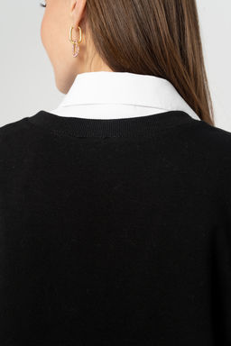 Джемпер женский 230L3-16 черный - Solo mio фото 6