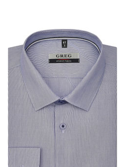 Сорочка мужская длинный рукав GREG 213/237/0205/ZN/1p STRETCH  фото 5
